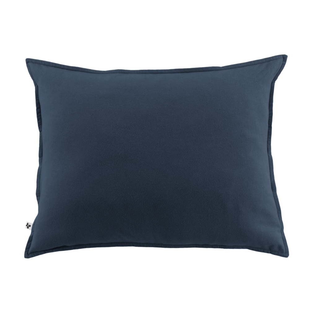 Taie d’Oreiller 50 x 70 cm – Flanelle Chaude – Candice Bleu Foncé