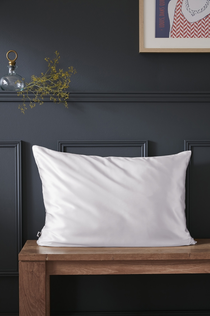 Taie d’Oreiller 50 x 70 cm – 100 % Soie de Mûrier – Soanne Chantilly