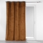 Rideau à oeillets 140 x 260 cm velours côtelé Casual Camel