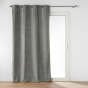 Rideau tamisant 135 x 260 cm velours uni Novana Anthracite