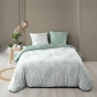 Housse de couette réversible 240 x 220 cm – Coton 57 fils Cassia Sauge