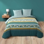 Pack parure de couette 240 x 220 cm Doris + DH 140x190 cm Jaune