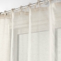 Panneau a nouettes 140 x 240 cm effet lin tisse norine Sans