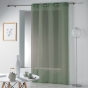 Voilage a oeillets 140 x 240 cm etamine crash telma Kaki