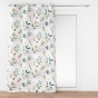 Lot de 2 rideaux à œillets 140 x 260 cm en polyester imprimé - Modèle Dilaris
