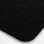 Tapis rectangle 45 x 75 cm anti-poussiere grattoir odin Noir