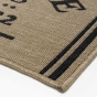 Tapis anti dérapant rectangle 50 x 120 cm bouclette Troquet