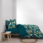 Parure de Lit 240 x 220 cm Lavinia Bleu + 2 taies