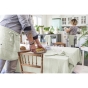 Nappe rectangle 150 x 350 cm Gaze de coton Vert d'eau