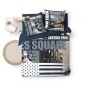 Housse de couette 240 x 220 cm coton 42 fils + 2 taies Broocklyn