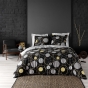 Housse de couette 220x240 cm 100% coton + 2 taie Milord