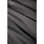 Housse de couette 240 x 220 cm bambou de satin 120 fils Salomé Anthracite