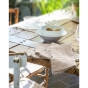 Lot de 3 serviettes gaze de coton 40 x 40 cm gaïa pampa Naturel