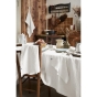 Nappe rectangle 170 x 250 cm lin lavé soline craie Blanc