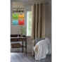 Lot de 2 Rideaux luxe occultant + isolant phonique polaire L140 x H180 cm Inuit Beige