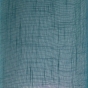 Voilage a oeillets 140 x 280 cm effet lin tissé Zazy Bleu