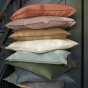 Drap-housse 160 x 200 cm en Lyocell - bonnet 35 cm Lysandre Lichen