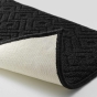Tapis rectangle 40 x 60 cm bouclette losi Noir