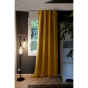 Rideau occultant isolant phonique + polaire 140 x 260 cm Inuit Jaune moutarde