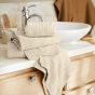Drap de Douche Gaïa 70 x 130 cm – Gaze de Coton Unie Pampa