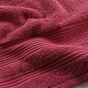Drap de douche 70 x 130 cm eponge unie tendresse Rubis