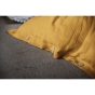 Pack gaze de coton parure de couette 220x240 cm + drap housse 140x190 + 2 taies 50x70 Jaune