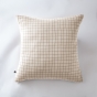 Taie d'oreiller gaze de coton 60 x 60 cm gaïa mix pampa Naturel