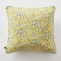 coussin déhoussable avec passepoil 45 x 45 cm gaze de coton imprimée manon