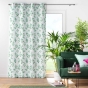 Rideau a oeillets 140 x 260 cm polyester imprime Leandre