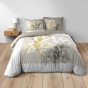 Housse de couette 260 x 240 cm coton 42 fils + 2 taies Enora