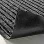 Tapis rectangle 40 x 60 cm anti-poussiere grattoir toscan Noir/gris