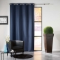 Rideau a oeillets 140 x 240 cm occultant uni mezzo Indigo