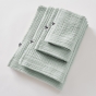 Drap de Bain 90 x 150 cm - Double Gaze de Coton 220 g/m² - Gaia Eucalyptus