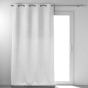 Lot de 2 rideaux 100% occultant 135 x 240 cm velours frappé Anthéa Blanc