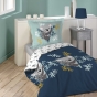 Pack parure de couette enfant 140x200 cm Koala + drap housse 90x190 Blanc
