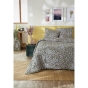 Couette imprimée 260 x 240 cm + 2 taies d'oreiller 60 x 60 cm - Coton imprimé Myosotis