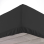Pack housse de couette enfant 140 x 200 cm Stormi + drap housse 90 x 190 Noir
