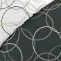 Housse de couette réversible 260 x 240 cm + 2 taies 100% coton 42 fils Felix
