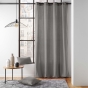 Coussin dehoussable 30 x 50 cm coton/polyester recycle grs twily Gris