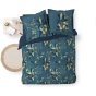 Pack housse de couette 220x240 cm Graminella + drap housse 140x190x30 Blanc