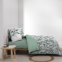 Housse de couette 240 x 220 cm coton 57 fils + 2 taies Eldorado