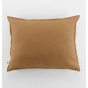 Taie d'oreiller flanelle 50 x 70 cm candice camel Marron