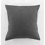 Drap housse flanelle chaude 180 x 200 cm Bonnet 30 cm  + 2 taies 63 x 63 Anthracite