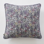 coussin déhoussable avec passepoil 45 x 45 cm gaze de coton imprimée malia