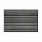 Tapis rectangle 80 x 120 cm anti-poussière grattoir Piano - Gris