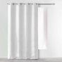 Lot de 2 rideaux aérien 140 x 260 cm microfibre Absolu Blanc