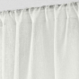 Panneau passe tringle 90 x 200 cm voile tisse carlin Naturel