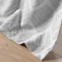 Rideau a oeillets 140 x 260 cm jacquard Loria Gris