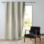 Rideau tamisant 135 x 260 cm isolant thermique Micropolar Naturel