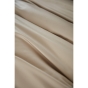 Housse de couette 260 x 240 cm bambou de satin 120 fils Salomé Naturel